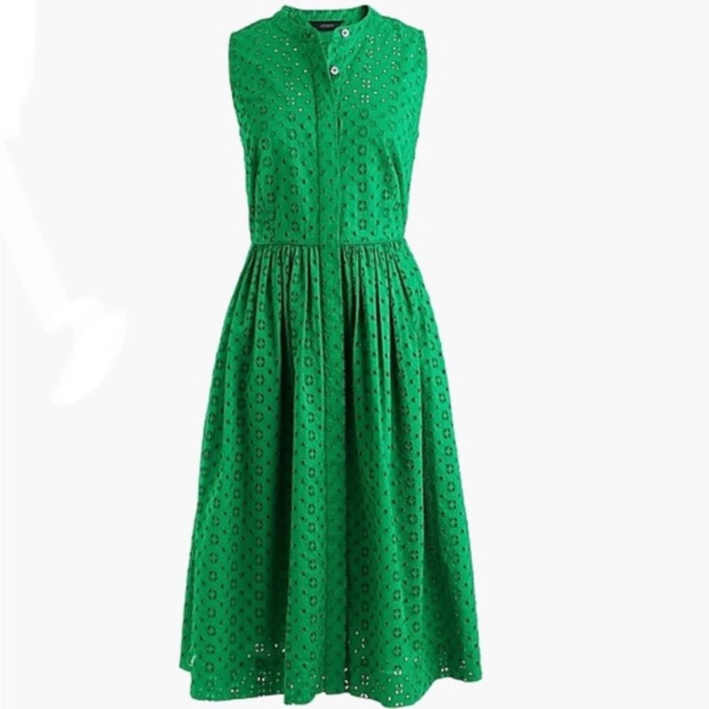 J Crew eyelet dress